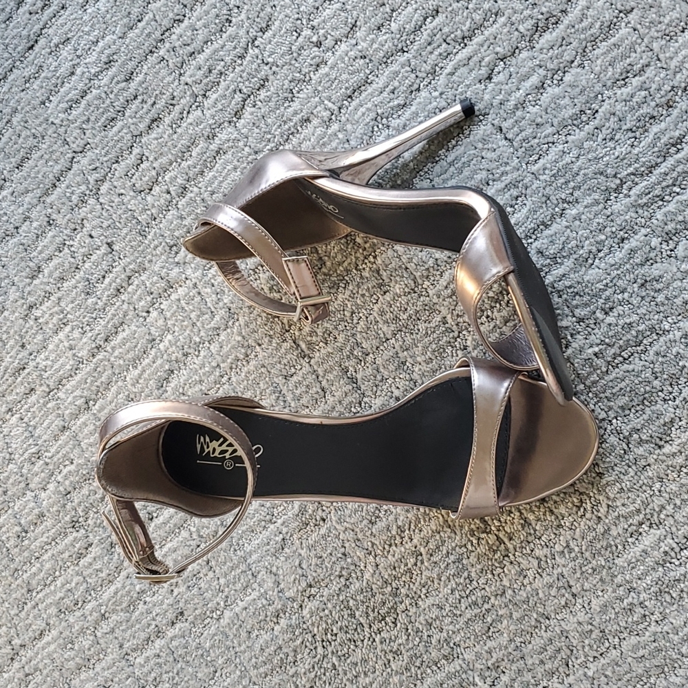 Metallic Mossimo Heels